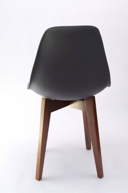 Стул Сашш орех /серый, серый ГЛ Стул Сашш орех /серый, серый ГЛ