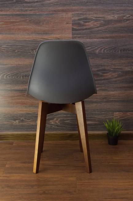 Стул Сашш орех /серый, серый ГЛ Стул Сашш орех /серый, серый ГЛ