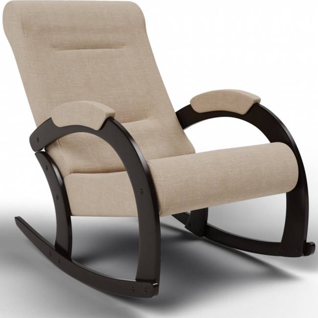 Кресло-качалка Венето, ткань песок