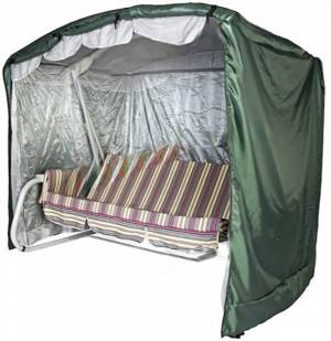 Чехол  для садовых качелей Милан/Милан П 220х130х170, зеленый