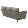 Диван плетеный трехместный Leon 2202х845х685 мм