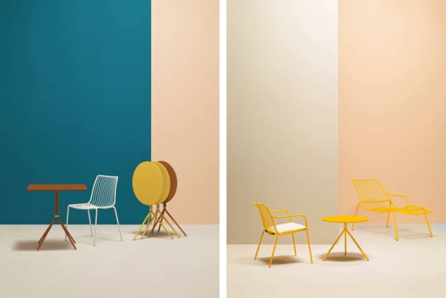 Стул металлический Nolita антрацит 550х600х840 мм