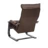 Кресло-трансформер Leset Оливер Венге текстура Malmo 28 (коричневый)