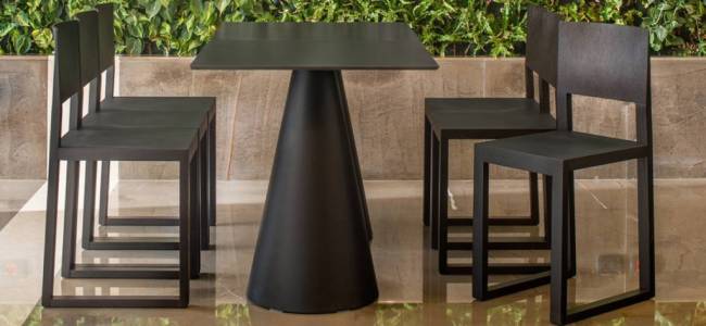 Стул деревянный Brera винтажный орех 350х425х805 мм