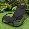 Кресло-качалка Garden Way Vuitton Black