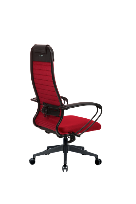 Кресло МЕТТА-21(MPRU)/подл.130/осн.002, красный/красный