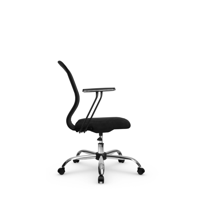 Кресло SU-Mr-4(Vivaldi)/подл.110/осн.006, черный