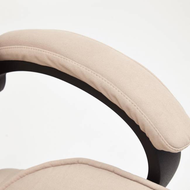 Кресло OREON флок, бежевый, 7 Кресло OREON флок, бежевый, 7