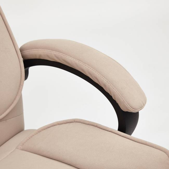 Кресло OREON флок, бежевый, 7 Кресло OREON флок, бежевый, 7