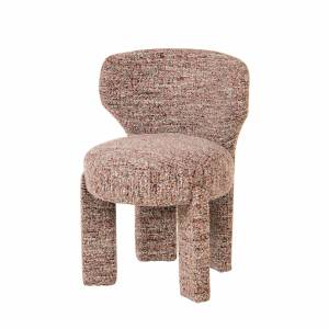 Стул Lainr бордовый меланж