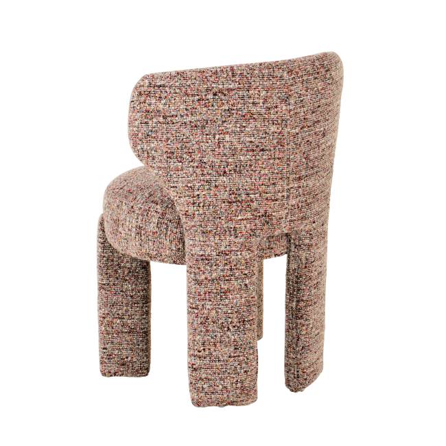 Стул Lainr бордовый меланж