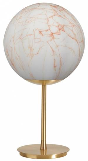 Светильник пластиковый настольный Mineral Stand Lighting белый, красный Ø300х550 мм