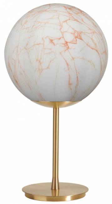 Светильник пластиковый настольный Mineral Stand Lighting белый, красный Ø300х550 мм