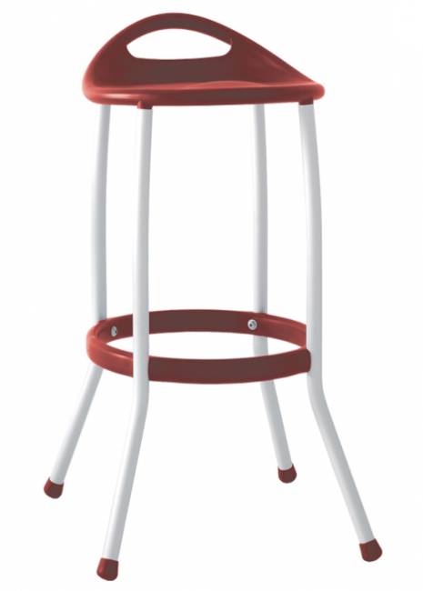 Стул пластиковый барный Max H75 460х460х750 мм