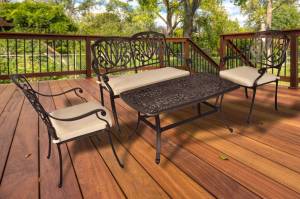 Мебель из литого алюминия Valeria