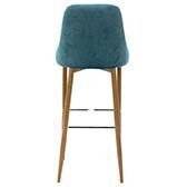 Стул барный, MK-5608-DR, 46х56х109 см, Темно-зеленый