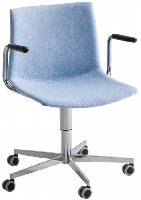 Кресло офисное с обивкой Kanvas T5R BR Front 650х650х770-880 мм