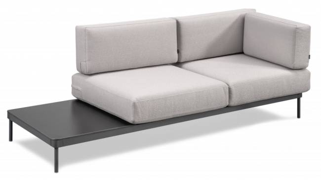 Диван металлический со столиком Solaya 11 2215х500х800 мм Диван металлический со столиком Solaya 11 2215х500х800 мм