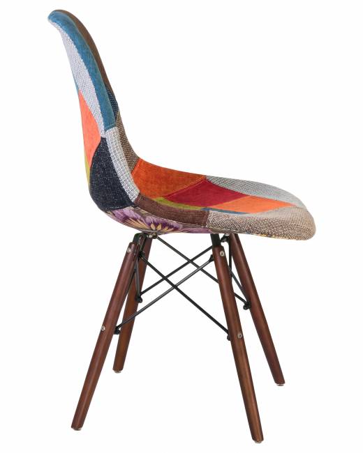 Стул обеденный LMZL-PP623, ножки тёмный бук, цвет сиденья мозаика