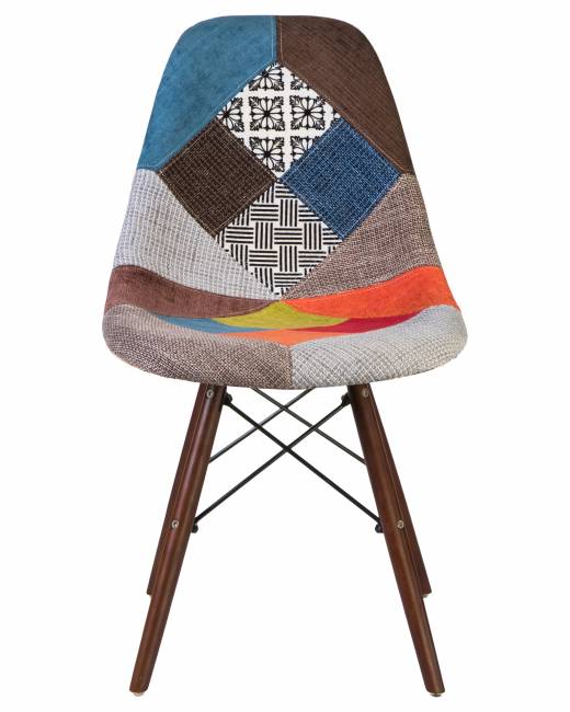 Стул обеденный LMZL-PP623, ножки тёмный бук, цвет сиденья мозаика