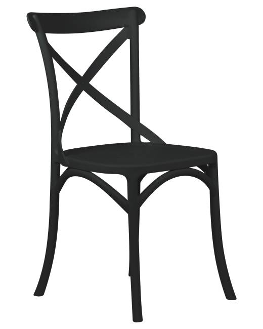 Набор 2 шт Стул обеденный DOBRIN MASON, цвет чёрный (B-03)