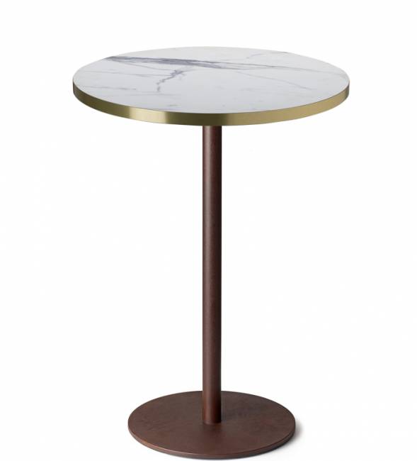 Подстолье металлическое барное Tiffany кортен Ø450х1090 мм