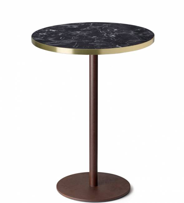 Подстолье металлическое барное Tiffany кортен Ø450х1090 мм