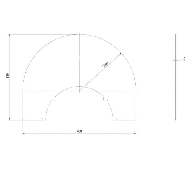 Притопочный лист Kratki SVEN