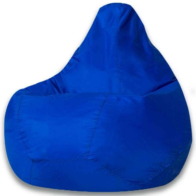 Кресло Мешок Груша Синее (Оксфорд) (XL, Классический) Синий Оксфорд