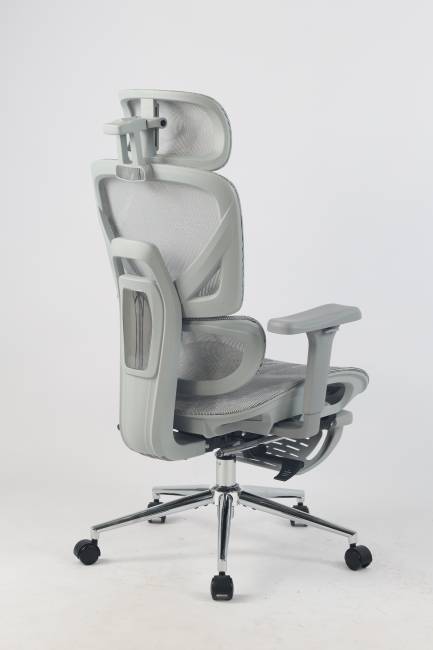 Кресло офисное TopChairs Vertus серая сетка