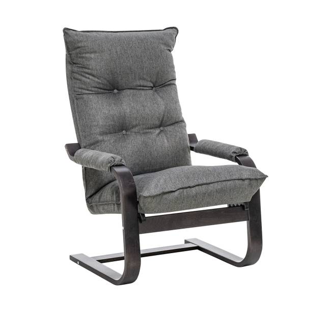 Кресло-трансформер Leset Оливер Венге текстура Malmo 95 (темно-серый)