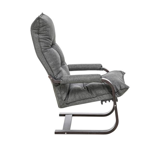 Кресло-трансформер Leset Оливер Венге текстура Malmo 95 (темно-серый)