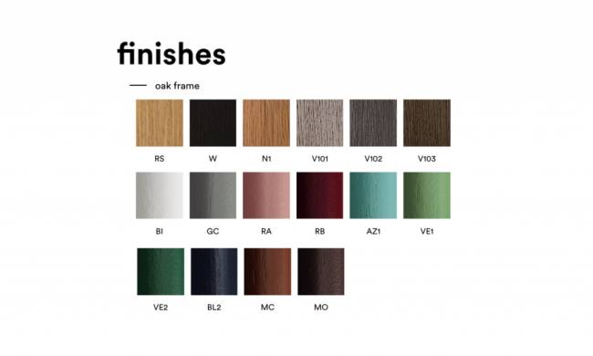 Табурет деревянный барный Brera беленый дуб 350х350х750 мм