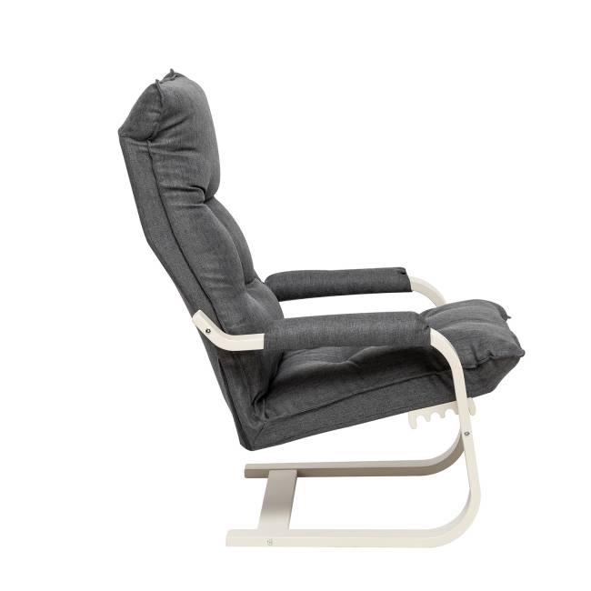 Кресло-трансформер Leset Оливер Слоновая кость Malmo 95 (темно-серый)