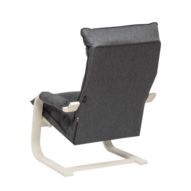 Кресло-трансформер Leset Оливер Слоновая кость Malmo 95 (темно-серый)
