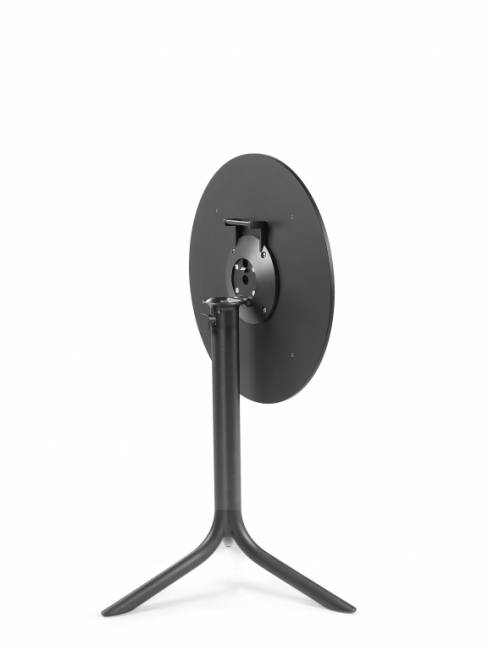 Подстолье металлическое складное Flute антрацит 590х510х730 мм