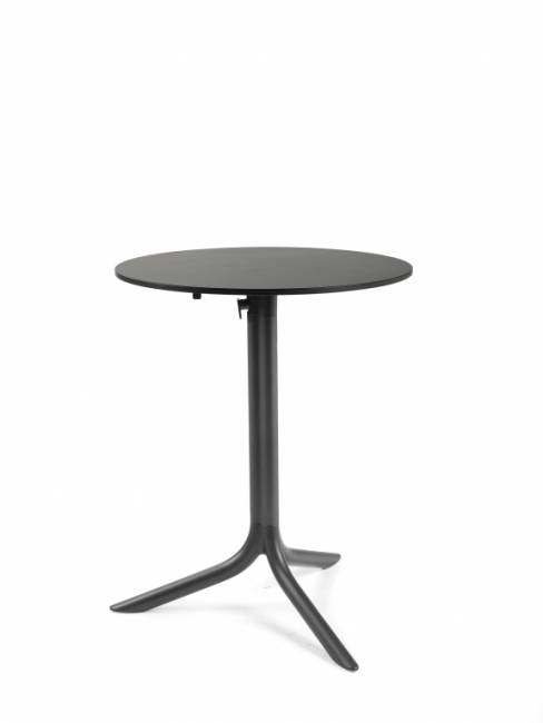 Подстолье металлическое складное Flute антрацит 590х510х730 мм