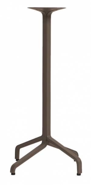 Подстолье металлическое барное Frasca High Fix табак 450х450х1070 мм