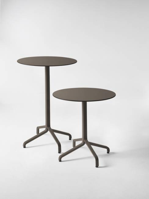 Подстолье металлическое барное Frasca High Fix табак 450х450х1070 мм