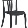 Стул пластиковый Trio-S черный 490х550х840 мм