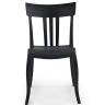 Стул пластиковый Trio-S черный 490х550х840 мм