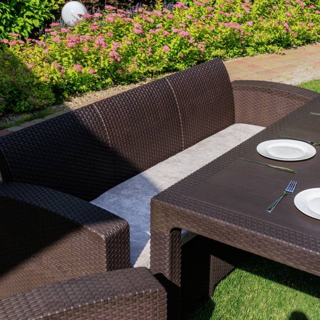 Комплект мебели GRAND LANA DINING XL коричневый