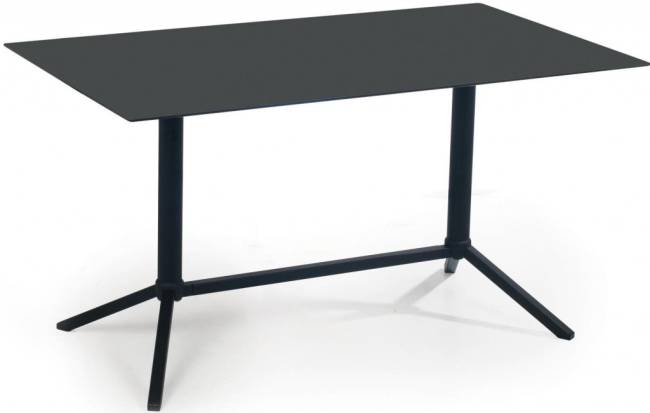 Столешница прямоугольная Solid Compact 1390x690 черный 1390х690х12 мм