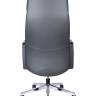 Кресло офисное / Арко грэй / Arco grey / серая экокожа