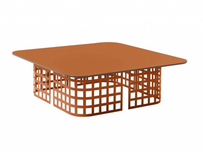 Столик кофейный из HPL пластика Mara Lacquered 865х865х275 мм Столик кофейный из HPL пластика Mara Lacquered 865х865х275 мм