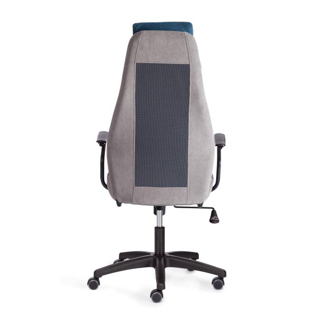 Кресло AVIATOR флок, ткань , синий/серый/серый, 32/29/W-12 синий/серый/серый флок, ткань