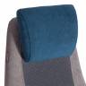 Кресло AVIATOR флок, ткань , синий/серый/серый, 32/29/W-12 синий/серый/серый флок, ткань