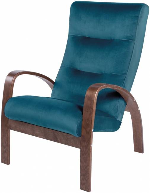 Кресло  Ладога-2  орех изумрудный,