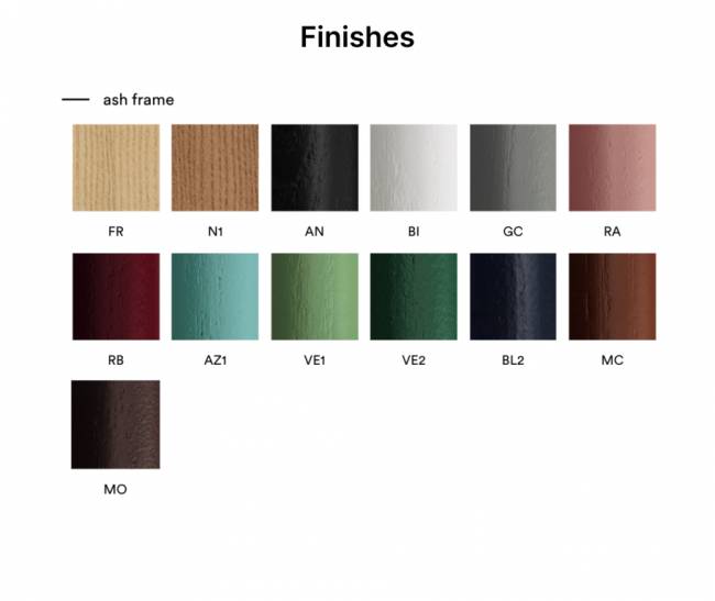 Кресло деревянное Malmo беленый ясень 575х515х780 мм