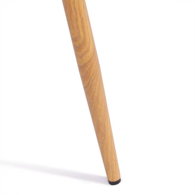 Стул Breeze/Бриз (мод. 4724)/2 шт. в упаковке велюр/металл, 44х53х87см, светло-серый (HLR14)/натуральный (Комплект из 2 шт.) светло-серый вельвет/металл